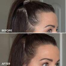 TRUHAIR Color & Conceal Waterproof Root Up Hair Color Concealer - Hair Cover Up Gray Coverage And Hairline Filling - 11 Hair Colors Available (Medium Brown) - Blonde - View 7