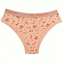 Kit 10 Calcinhas LISAS Adolescente Juvenil Elástico exposto cotton 8% - Pepper Lingerie