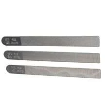 3 piezas de herramientas de mantenimiento de guitarra de acero inoxidable con mango largo (0,24-0,61/0,32-0,81/0,53-1,35)