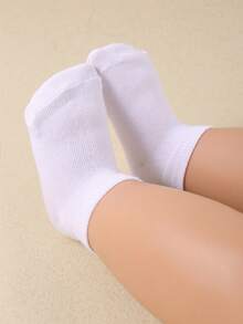 20双白色婴儿船袜，简约休闲，四季皆宜。男婴女婴均可穿着。婴儿袜、新生儿袜、幼儿袜、婴幼儿袜。 - 彩色 - 查看 9