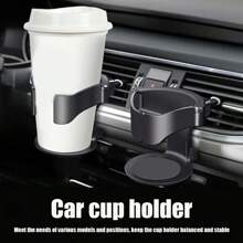 1pc Multifunctional Car Air Outlet Cup Holder-Tea Cup Holder-Beverage Rack-Car Ashtray Fixed Bracket