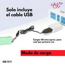 Pistola grande de 1-2 pz sin hidrogel - Azul - Ver 2