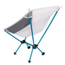Silla ultraligera para mochilero de poliéster con bolsa de transporte, con marco de color turquesa mar - 1 - Ver 4