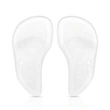 1 Par de Palmilhas com Suporte de Arco, Solas de Massagem Antiderrapantes, Material de Suporte de Arco em Gel de Sílica, Alivia o Cansaço dos Pés, Lavável