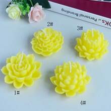 1pc Lotus Scented Candle, Home Decor Accessory