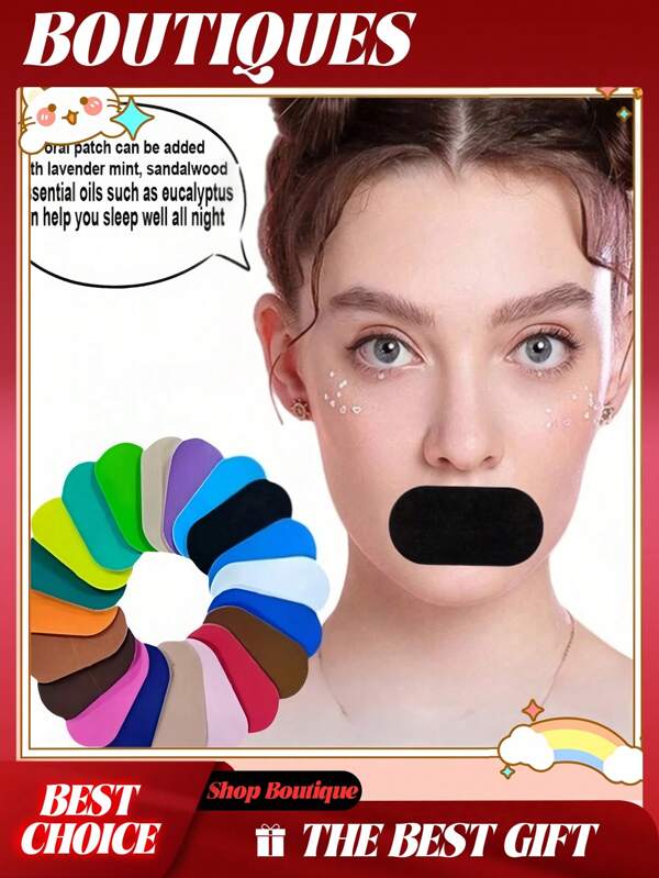 50pcs Of Sleep Aids, Anti-Snoring Patches, Anti-Snoring Tape, And Anti-Snoring Devices - Breathable And Comfortable To Effectively Reduce Snoring | Secure Fit, Easy Removal | Unisex Sleep Aid For A Good Night'S Sleep