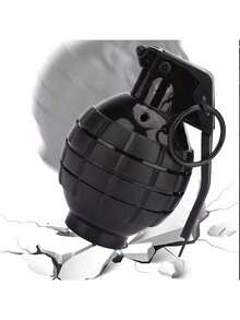 1pc Simulation Hand Grenade Toy Prop, Creative Prank Item - Multicolor - View 5