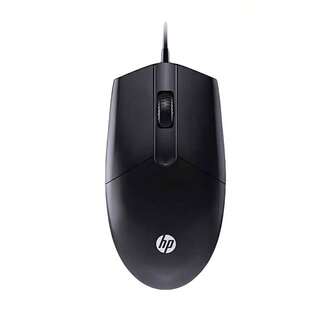 HP Mouse cablato M260 Sensazione confortevole Texture fine Chip ottico da 1200 DPI Risposta sensibile Funzionamento fluido Plug and play Alta compatibilità Design ergonomico Nero standard