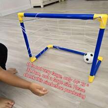 1 Set Kids Soccer Net Kids Sports Soccer Goal,With Portable & Detachable Goal,Sports Mini Soccer Goal Set Portable Backyard Indoor Mini Football Net Football Goal Door Training Game Toy,Perfect For Indoor/Outdoor Play, Family Bonding, Birthday & Holiday Gifts