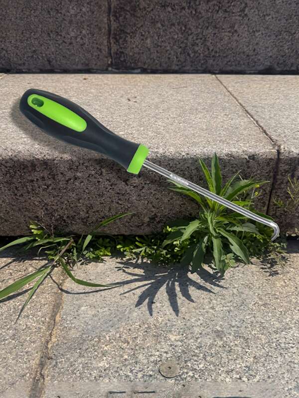 Garden Helper Heavy-Duty Metal Weeding & Cultivating Hooks - Sharp Tines For Efficient Removal, Grass, Stone & Moss Removal - Ergonomic Grip, Durable Construction Tool For Garden Maintenance, Weeder Gardening Tool, Sturdy Metal Hook, Ergonomic Design