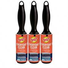 XNHHWScotch Mini Lint Rollers 3Pack 30 Sheets Each TravelSize Sticky Lint Removers For Clothes Furniture And Pet Hair9kd6 - White,Black - View 1