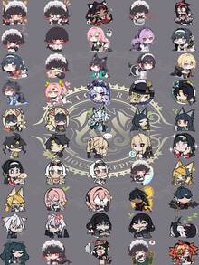 60pcs Zenless Zone Zero Game Graffiti Stickers For Car, Luggage, Phone Case, Tablet - Multicolor - View 13