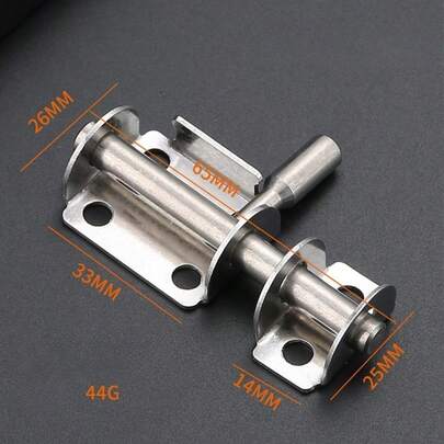 1/2pcs Stainless Steel Hasp Lock, Heavy Duty Old-Fashioned Surface Mount Door Bolt, Wood Door Window Anti-Theft Door Latch, Stainless Steel Old-Fashioned Door Bolt, Left/Right Inserted Door Lock Hasp Household Security Door, Surface Mount Lock Plate, Door Closer