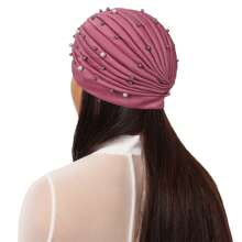 Awegeo 1/2/3/6pcs Women's Solid-Color Multi-Functional Headwear Set - Adjustable Turban-Style Bonnet With Breathable Lining For Hair Protection & All-Day Comfort, Premium Jersey Knit Stretch Fabric For Secure Fit