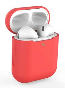 DO AS YOU WISH 1pc Silicone Protective Case For AirPods 1/2, Soft & Comfortable Silicone Material, Prevent Scratches & Damages, Minimalist Design, Easy Installation, Portable, Multiple Color Options