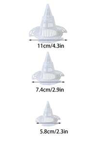 20pcs/50pcs Flowerpot Holes Net Pad, Round Drainage Hole Mesh Screen, Prevent Soil Erosion And Plant Drainage, Bonsai Flower Pot Bottom Grid Pad - Multicolor - View 11