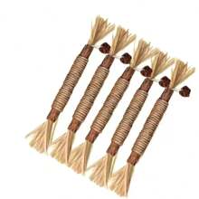 6pcs Catnip Sticks, Cat Teaser Wands, For Cat Chewing, Cat Toy, Cat Dental Care Toy, Catnip Chewing Sticks, Must-Have For Pet Owners