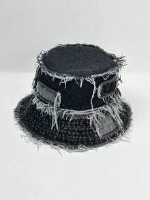 1pc Unisex Washed Vintage Bucket Hat, Versatile Sun Protection, Suitable For Daily WearMen's Sun Hat Summer Hat, Suitable For Summer Outdoor Activities Such As Hiking And Fishing