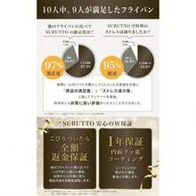 【スルッと 長持ち 】 SURUTTO フライパン 鍋セット 5点 20cm 28cm IH ガス対応 こびりつきにくい 洗いやすい 均一に火が通る 軽量 PFOA 有害物質不使用 内面フッ素コーティング 外面セラミックコーティング オーブン対応 食洗機対応 目玉焼き 取っ手がとれる 鍋 フライパンセット フライパン・ポット5点セット(B) NF5SET-2【フライパン探すの、やめません？】 - フライパン・鍋5点セット(A) - チェックする 6