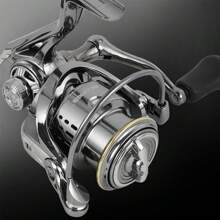 BILLINGS Spinning Fishing Reel,1000/2000/3000 Series Metal Shallow Spool,Max Drag 8KG,Metal Single&Double Rocker To Choose From,5.2:1 Gear Ratio Suitable For Saltwater Freshwater Fishing