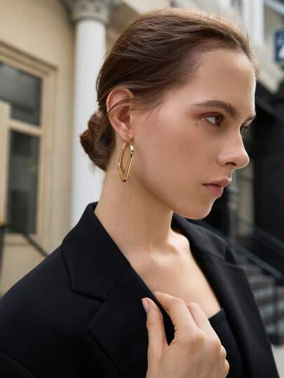 6 Pairs Faux Pearl Decorated Earrings, Suitable For Women In Daily And Festive Occasions Christmas Winter Christmas Gifts