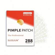 288片星形水胶体祛痘贴，透明贴片，易撕切割线设计，遮瑕贴，温和护肤