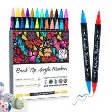 Pennarelli metallici oro e argento per il fai da te, per disegnare su cartoncino nero, doodle, bricolage, scrapbooking, segnalibri, forniture scolastiche, back to school