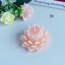 1pc Lotus Scented Candle, Home Decor Accessory