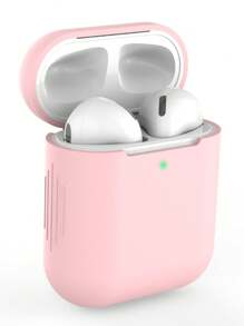 DO AS YOU WISH 1pc Silicone Protective Case For AirPods 1/2, Soft & Comfortable Silicone Material, Prevent Scratches & Damages, Minimalist Design, Easy Installation, Portable, Multiple Color Options