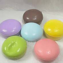 1Pc Toast Sliced Bread Squeeze Toy, Bread Shape Squish Toy, PU Sensory Fidget Toy, Stress Relief Tricky Fun Squeeze Toy For Adults, Gifts For Easter, Eid And Birthdays