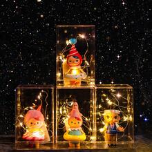 12pcs/6pcs/3pcs Blind Box Storage Display Box, Single Blind Box Toy Display Cabinet, Can Be Stacked, Transparent Desktop Doll Storage Box, Dustproof Transparent Figure Display Box, Suitable For Mini Figures, Small Statues, Plush Toys, Etc., Gifts For Birthdays And Graduations