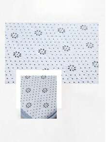 1pc Coral Velvet Stone Embossed Floor Mat, Non-Slip Door Mat, Solid Color Simple Bathroom Absorbent Foot Pad, Thickened Sponge Floor Mat