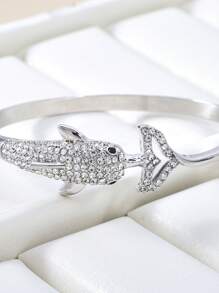 3pcs Dolphin Bracelets For Jewelry Women, Paired With Love Bracelet, Specially Designed For Women, Suitable For Beaches