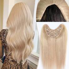 Clip In Hair Extensions Straight V-Shaped Hair Extension One Piece Hair Extensions With 5 Clips For Women Daily Use 16 Inch - S613 - View 11