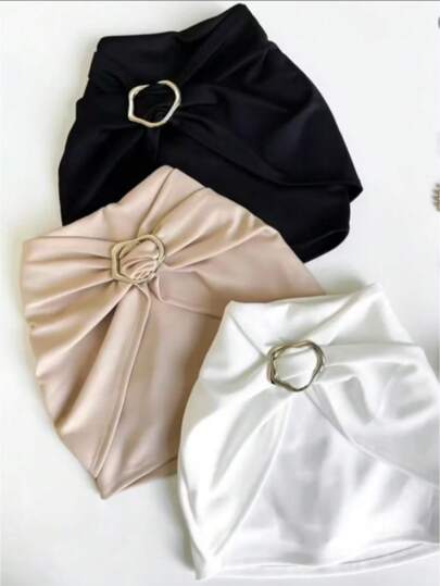 SHORT SAIA FIVELA FEMININA TECIDO NEOPRENE MODA OUTONO INVERNO.