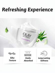 Olay 1pc 50g (1.75oz) Rejuvenating Anti-Wrinkle Cream, Reduces Fine Lines, Improves Dullness, Light Fragrance, Creamy Texture, Highly Absorbent, Anti-Aging, Infused With BHA Salicylic Acid, Tightens Skin, Brightens Complexion, Long-Lasting Soft Skin, Suitable For Those Seeking Anti-Wrinkle Care, Daily Skincare, Nighttime Skincare, Seasonal Skincare. - 50g - View 4