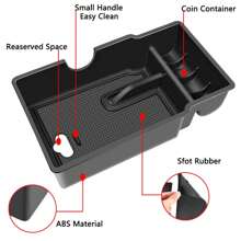 Armrest Storage Box Handle Organizer For Renegade 2015-2023 Center Console Container Stowing Tidying Interior Accessories