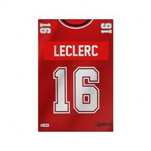 1 件体育明星赛车足球衫海报方程式赛车世界冠军帆布画赛车墙艺术房间家居装饰无框 - 彩色 - 查看 17