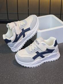 1双儿童运动鞋2025新款女童休闲鞋适合校园活动日常旅游跑步鞋男童运动鞋 - 黑色 - 查看 6