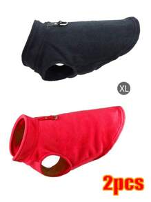 Vestiti invernali e autunnali caldi in pile per cani, giacca morbida con anello a D per piccoli cuccioli, gatti, Chihuahua, bulldog francesi, carlini