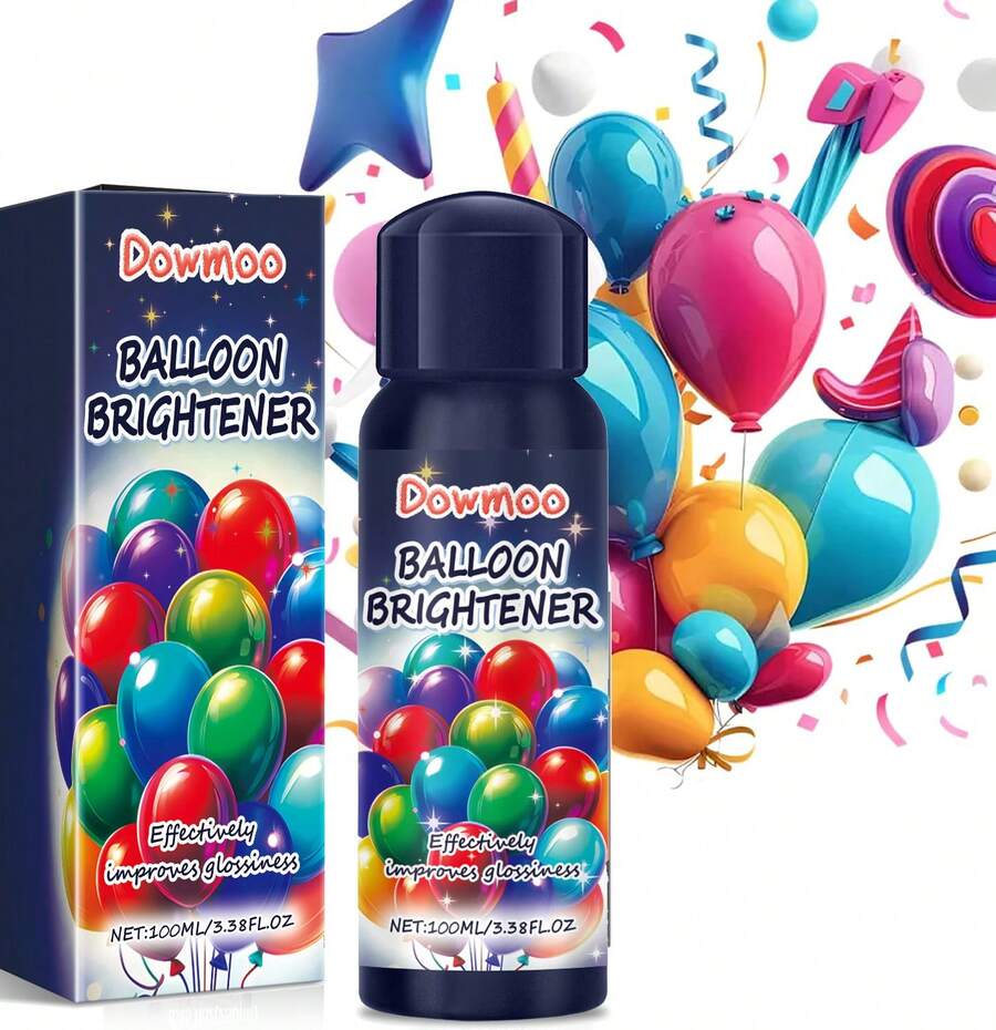 Party Balloon Brightening Agent Enhances Party Atmosphere Balloon Lasting Brightness Surface Texture Brightening Agent - Navy Blue - View 1