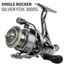 BILLINGS Spinning Fishing Reel,1000/2000/3000 Series Metal Shallow Spool,Max Drag 8KG,Metal Single&Double Rocker To Choose From,5.2:1 Gear Ratio Suitable For Saltwater Freshwater Fishing