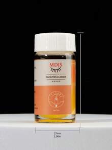 1瓶15毫升睫毛延长镊子清洁液，用于清洁睫毛夹，内含液体胶水卸除剂和2个海绵球，用于假睫毛胶水卸除（海绵球颜色随机搭配）。 - 無色 - 查看 10