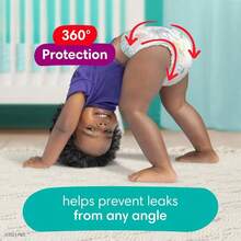 Pampers Diapers - Cruisers 360 - Size 6, 17 Count, Babyproof Up To 100% Leakproof Pull-On Diaper - 80 - 查看 5
