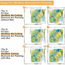 Wood 12x12 Frame Set Of 4 Black With 10x10 Mat, For 30 X 30cm Diamond Art Painting, Display Picture 10 X 10 With Mat Or 12 X 12 Without Mat, Large 30x30 Picture Frame For Wall Hanging, Black, 4 PackNo. 34577 - White - View 5