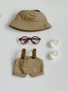 1-4 件适用于 服装配饰、多色围兜裤、夏季帽子、眼镜、靴子或全套 服装，适合 BJD 和大多数娃娃的服装配饰 - 彩色 - 查看 17