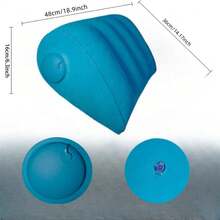 1pc Plush Leg Pillow With Inflatable PVC Triangular Cushion, Reliable For Home & Outdoor Sofa Foot Use, Can Be Used As Pillow Or Pad, No Power Source Needed, Portable, Easy To Clean