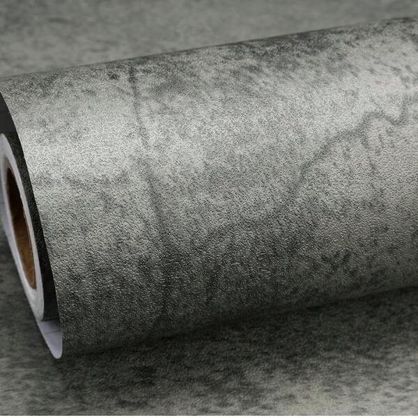 Modern Farmhouse Grey Wallpaper - Scratch-Proof & [1 Roll | Rustic] Room Decor Home Decor Wall Decor Bathroom Bathroom Decor Wall Paper Wallpapers Kitchen