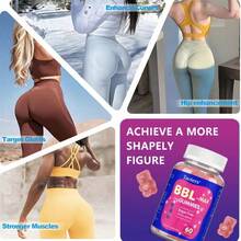 Taoters 60 Count BBL - Max - Booty  Gummies For Women - Multivitamin & Herbal Blend For Firming, Lifting & Smoothing Contours, Body Confidence - 1瓶 - 查看 4