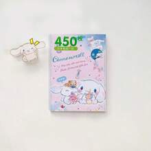 Sanrio 1 Book Of Sanrio Family Coil Hand Account Stickers, 10 Cute Material Antique Card Stickers, Very Suitable For School Gifts.Sanrio Cute Cartoon Notebook Stickers, DIY Decorative Stickers (Random Pattern Shipping)